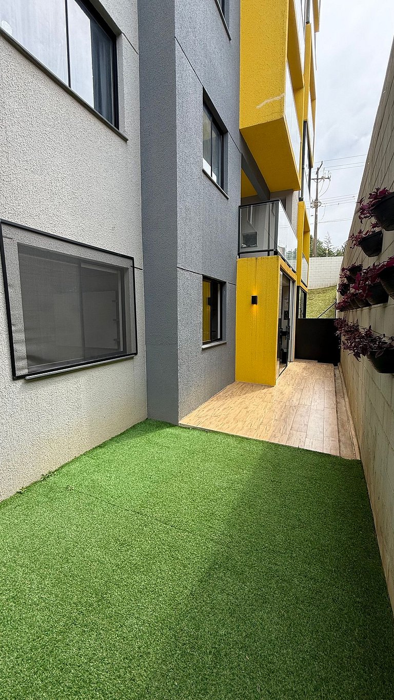 Ap Terreo - Jardim Privativo e Ar Condicionado