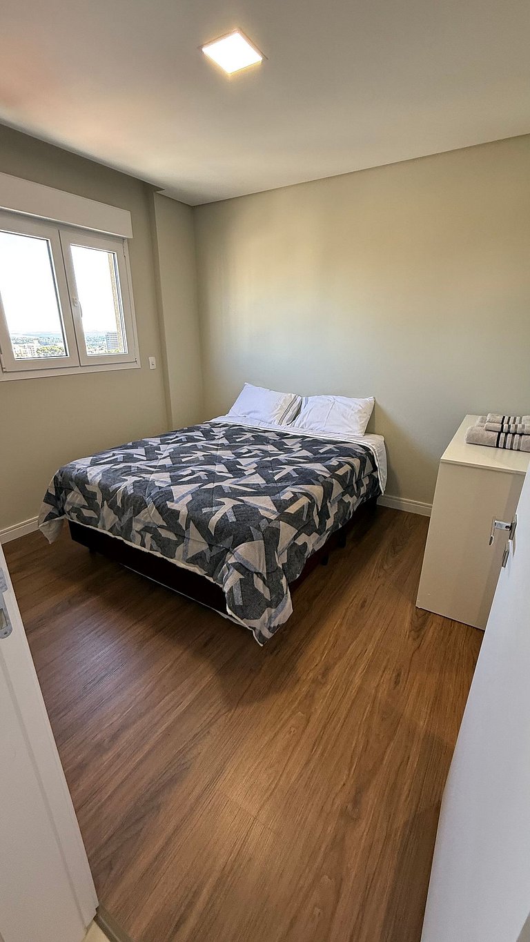 Apto Central - 400m Hosp Unimed