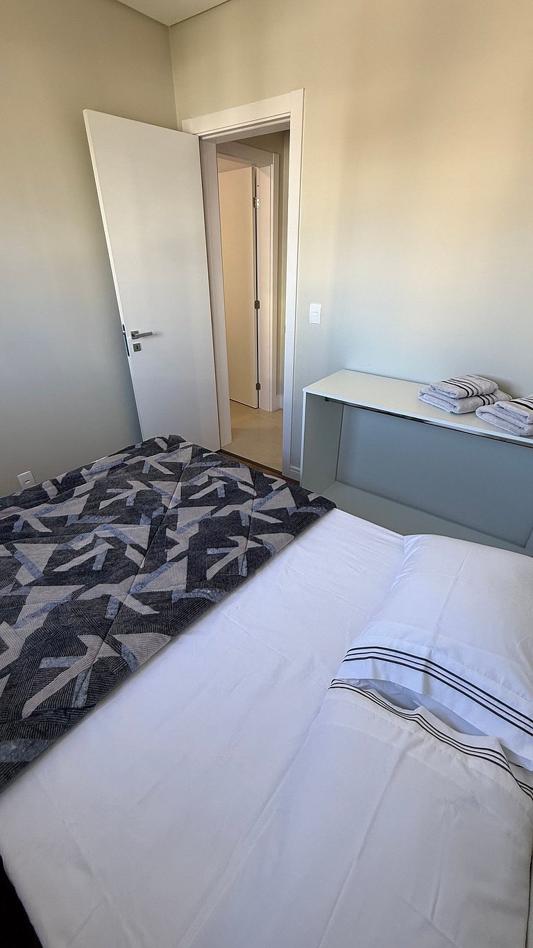 Apto Central - 400m Hosp Unimed