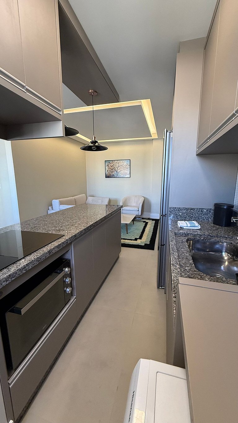 Apto Central - 400m Hosp Unimed