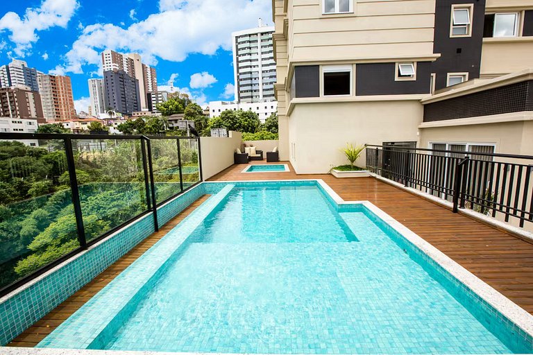 Apto Central - 400m Hosp Unimed