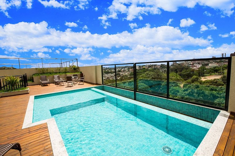 Apto Central - 400m Hosp Unimed