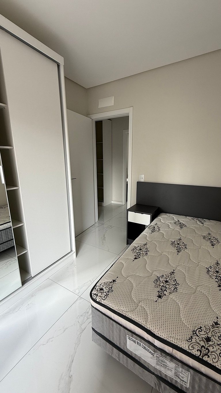 Apto Central com terraço e vista deslumbrante