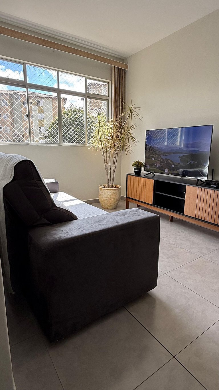 Vila Estrela - 2 Quartos com Suíte e Escritório