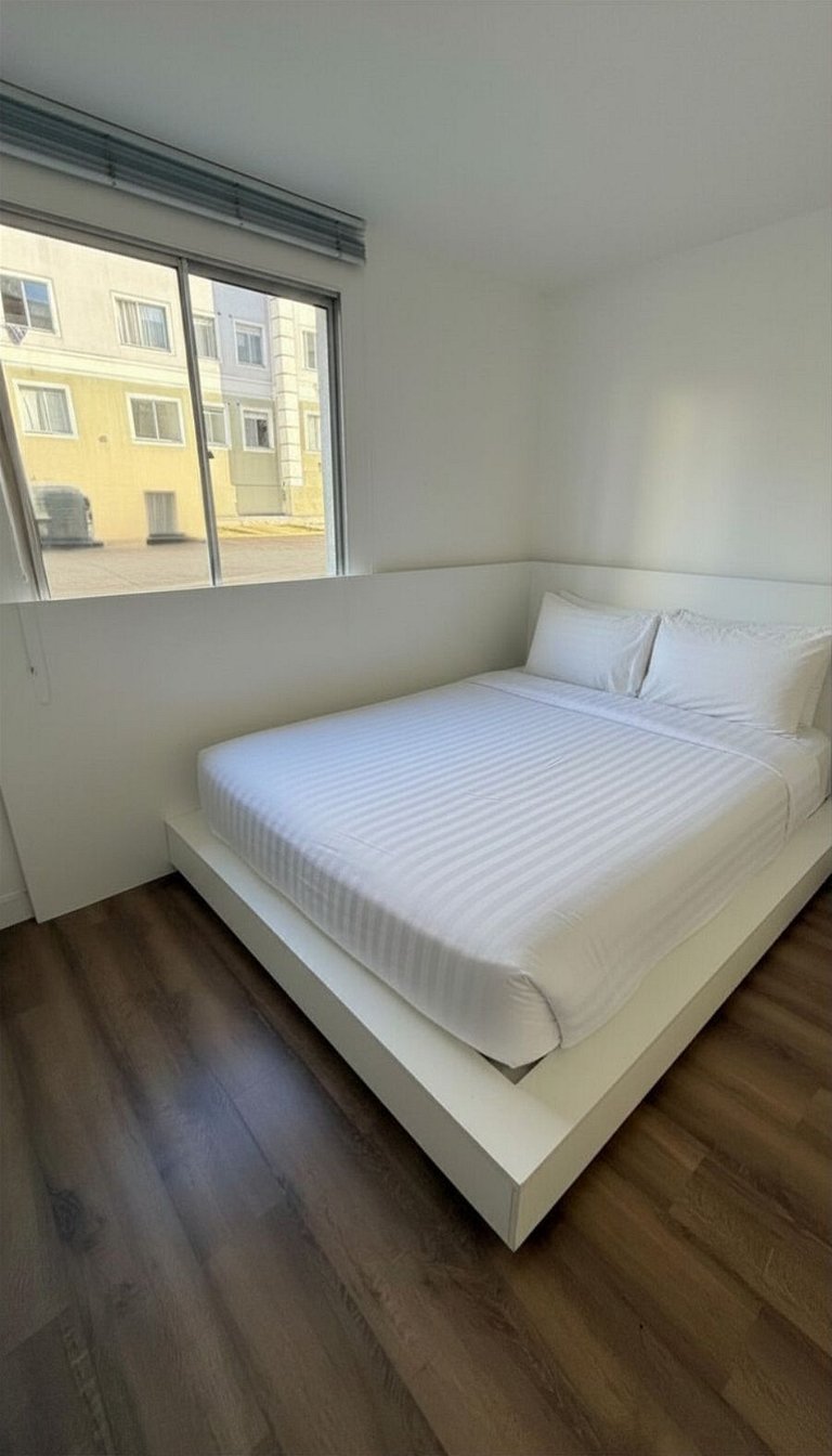 Apto 1Q Garagem e Wi‑Fi — Oficinas