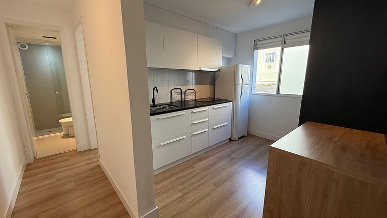 Apto 1Q Garagem e Wi‑Fi — Oficinas