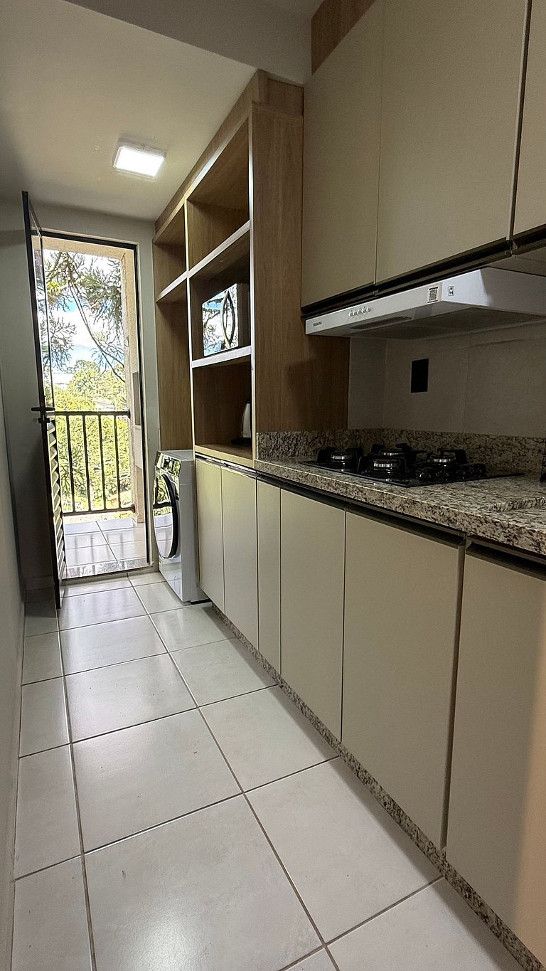 Apto com vista para as Araucárias em Oficinas
